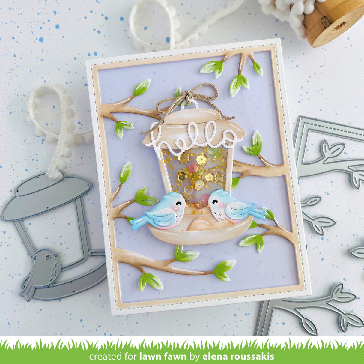 build-a-bird feeder