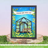 flower garden backdrop