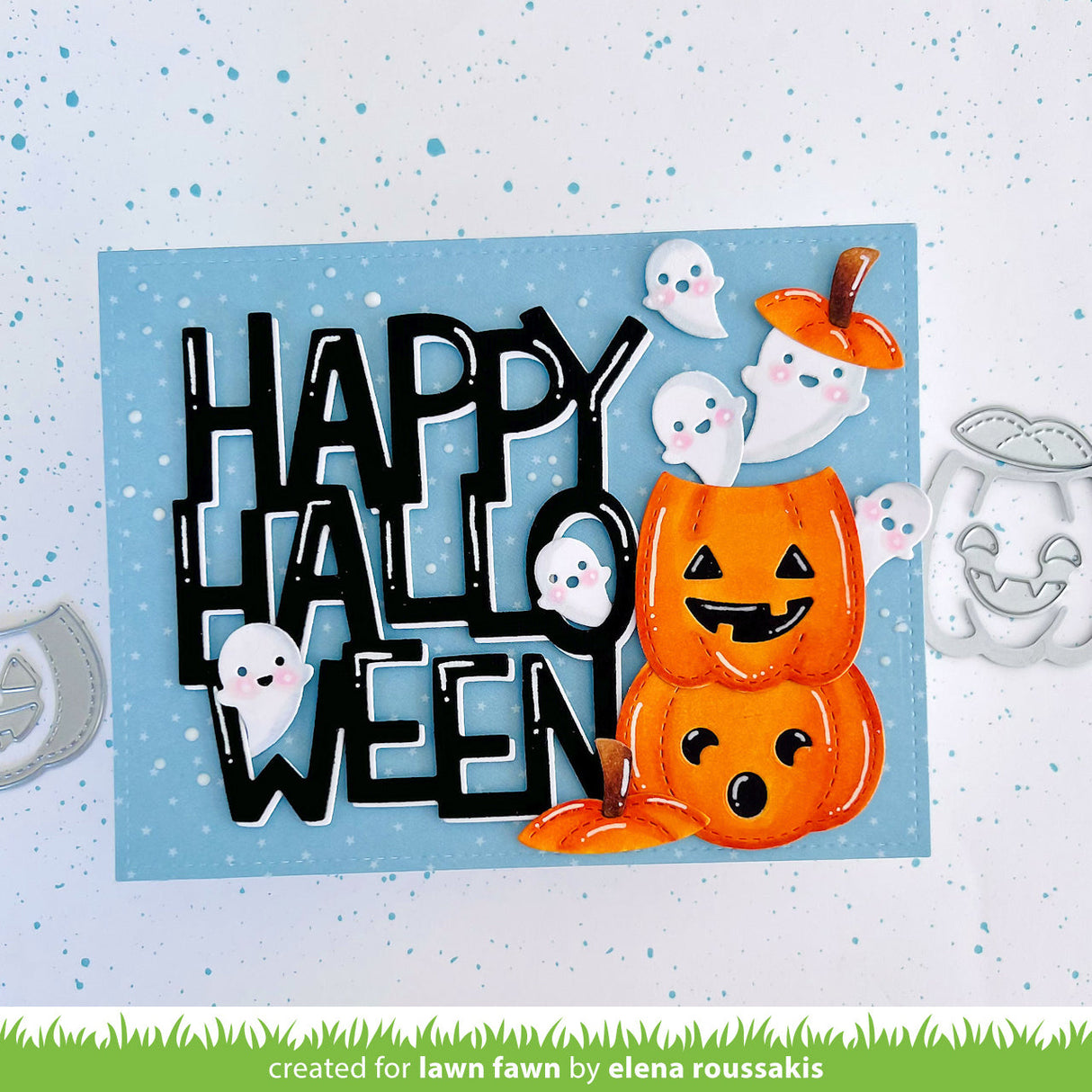 giant happy halloween: portrait