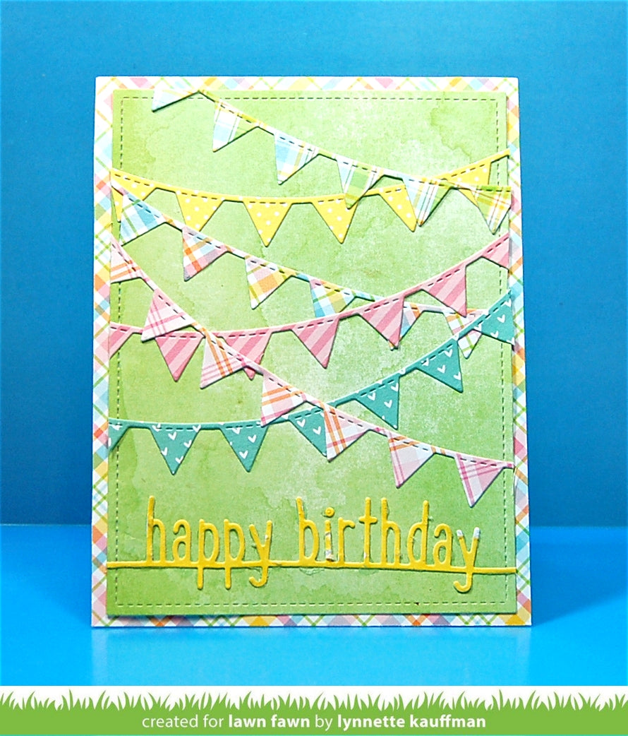 bunting borders