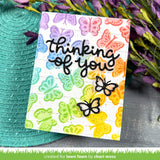 butterfly background stencils