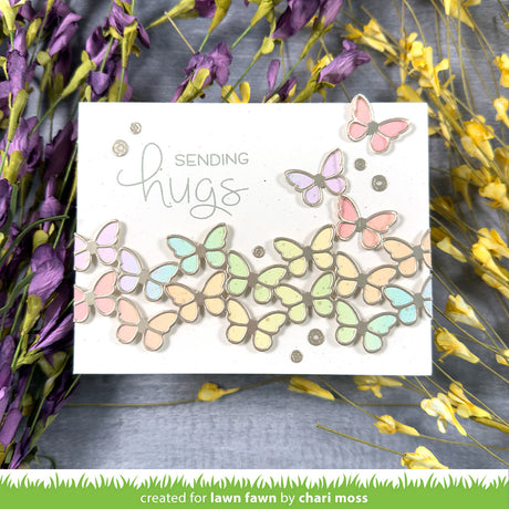 butterfly border