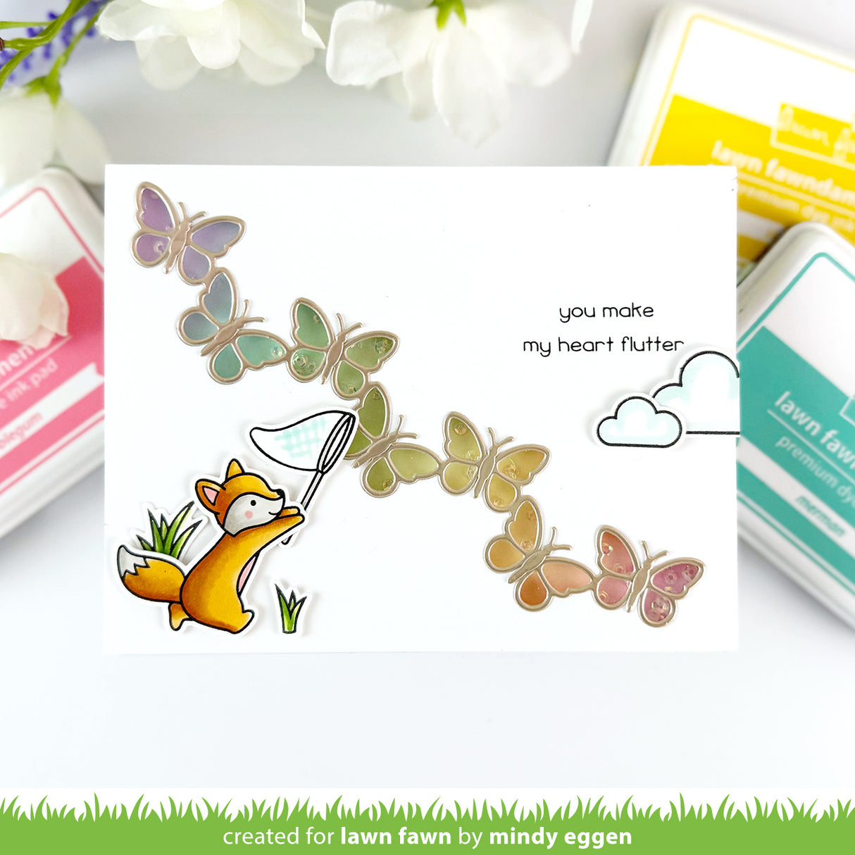 butterfly border