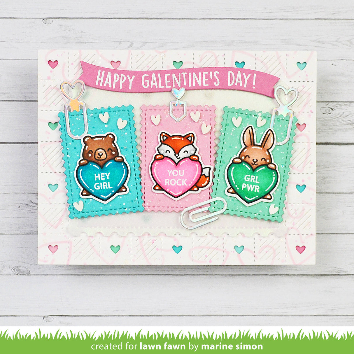 critter conversation hearts