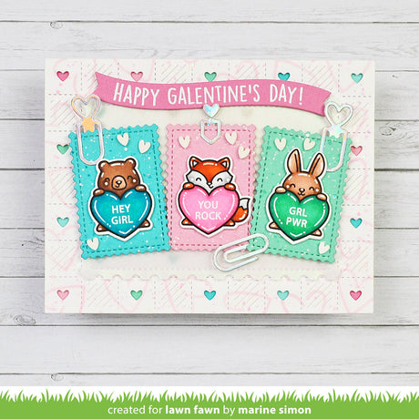 critter conversation hearts