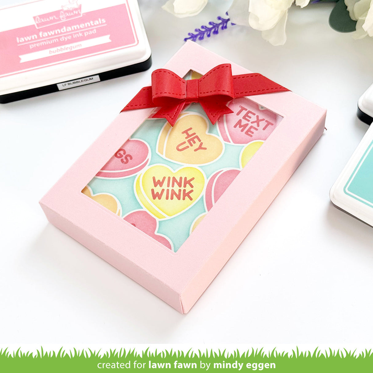 candy hearts stencils