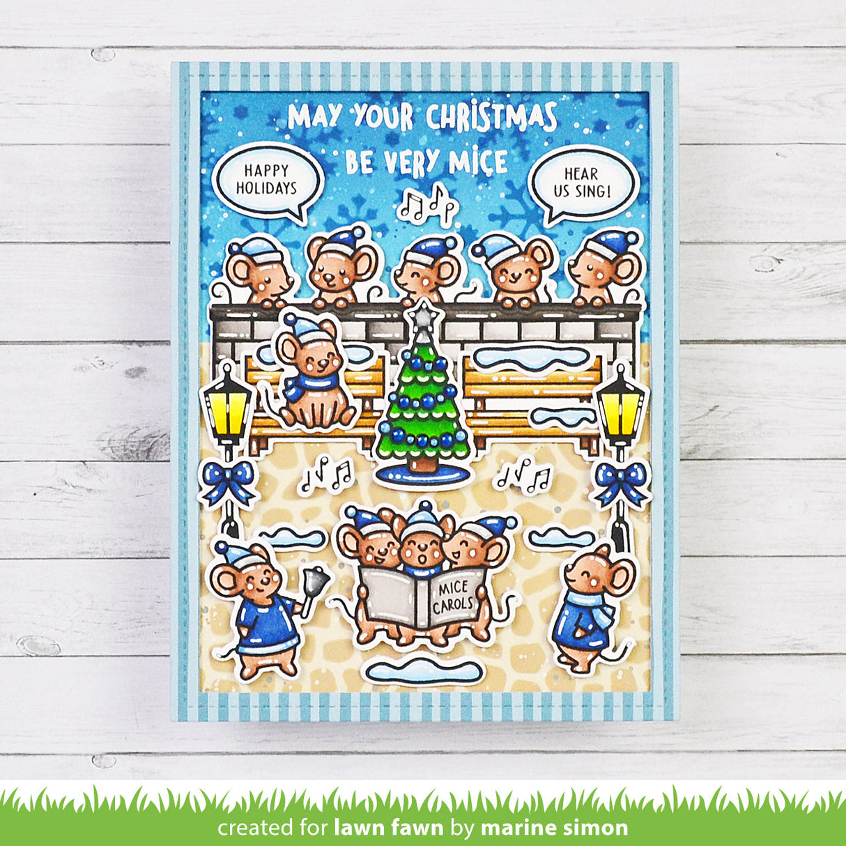 caroling mice
