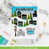 village hillside border