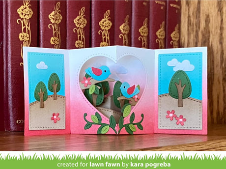 center picture window card add-on