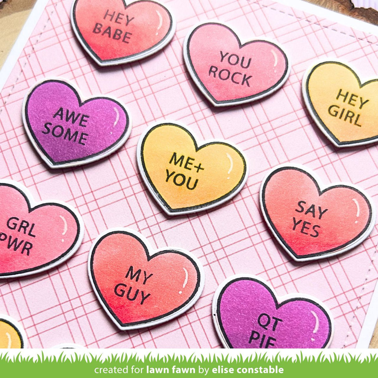 critter conversation hearts