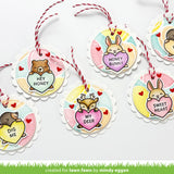 candy hearts stencils