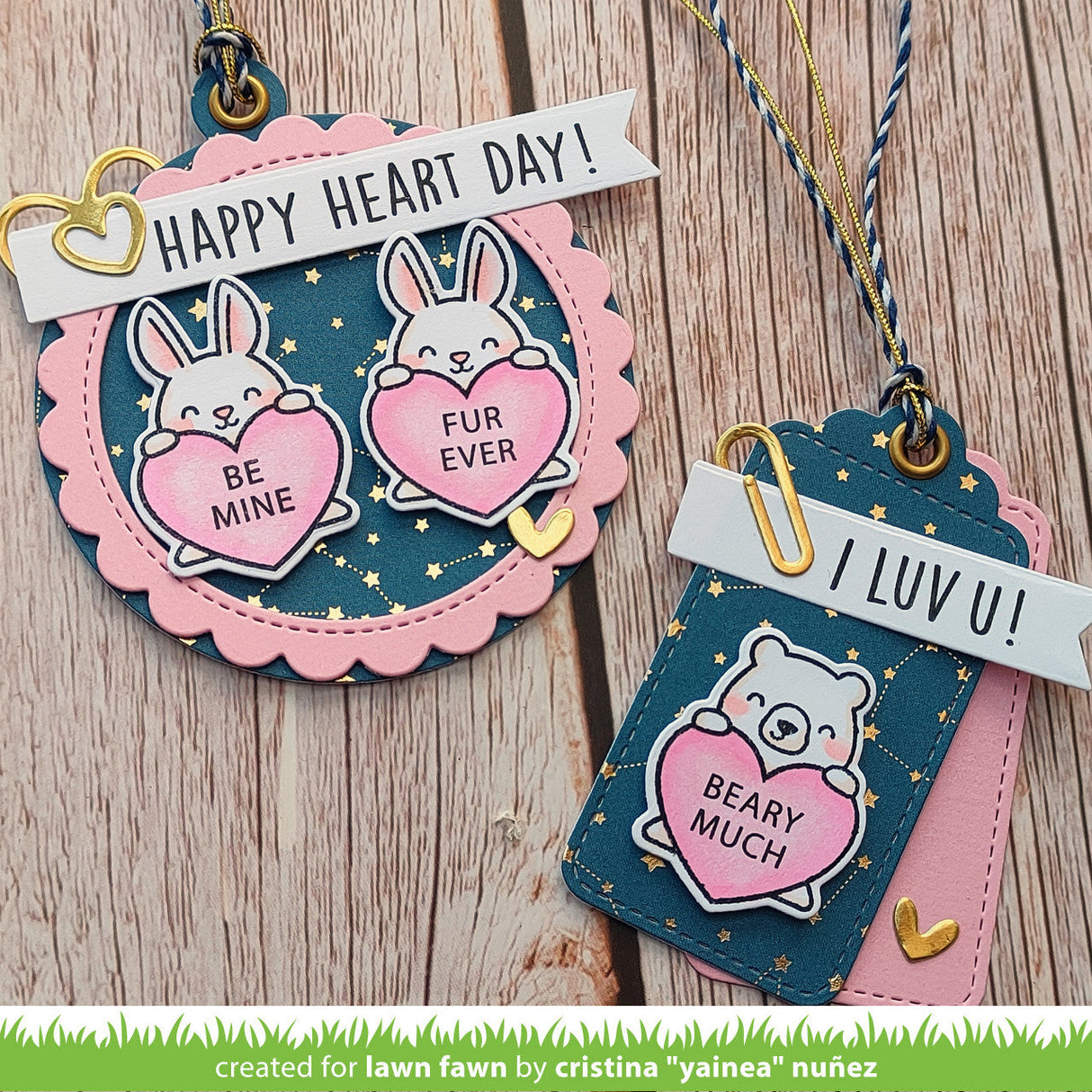 critter conversation hearts