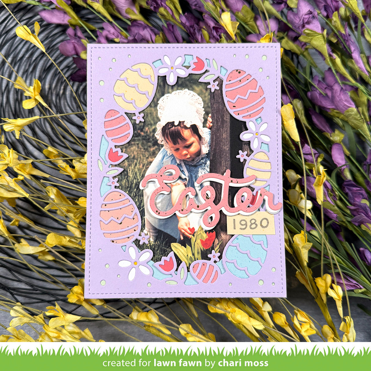 easter egg backdrop