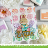 easter egg background stencils
