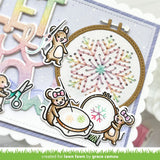 embroidery hoop snowflake add-on