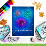 _fireworks hot foil plates_