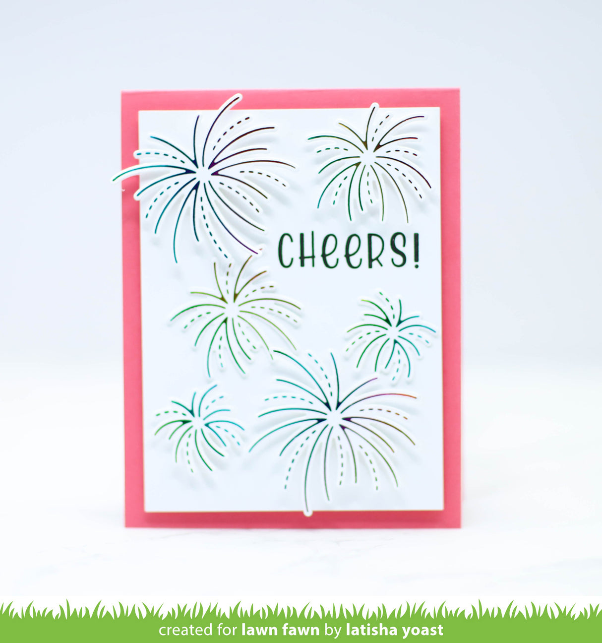 _fireworks hot foil plates_