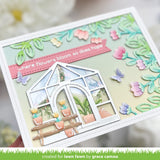 flower garden backdrop