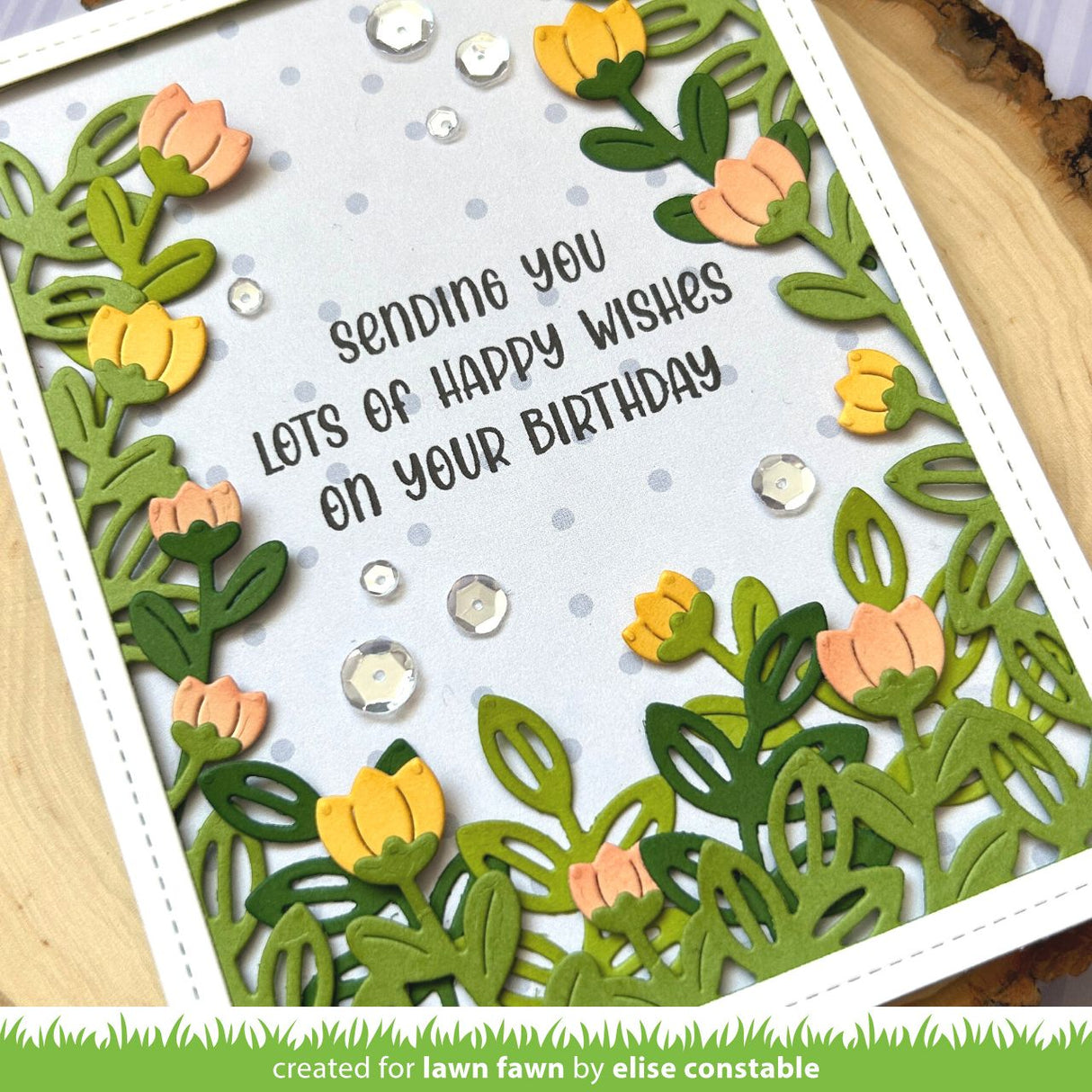 flower garden backdrop