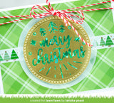 foiled sentiments: merry christmas