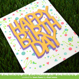 giant happy birthday