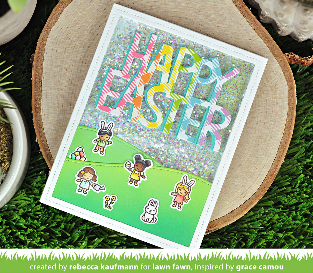 giant happy easter