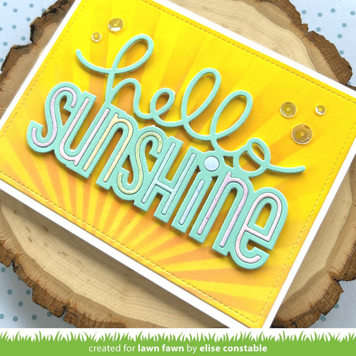 giant hello sunshine