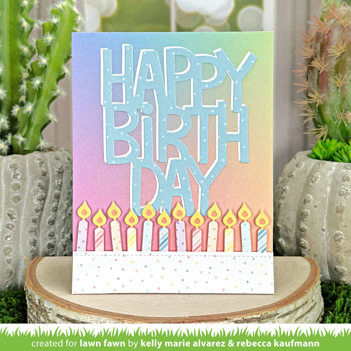 candle border