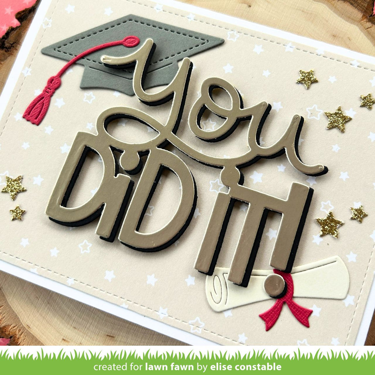 woodland critter huggers graduation add-on