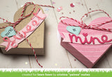 heart pouch dotted hearts add-on