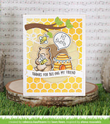 honeycomb backdrop