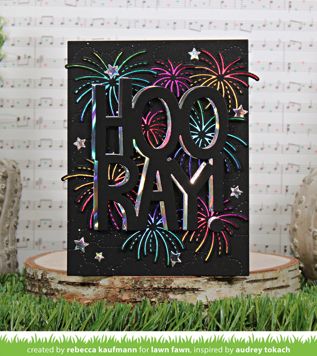 _fireworks hot foil plates_