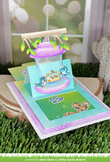 backyard bird feeder