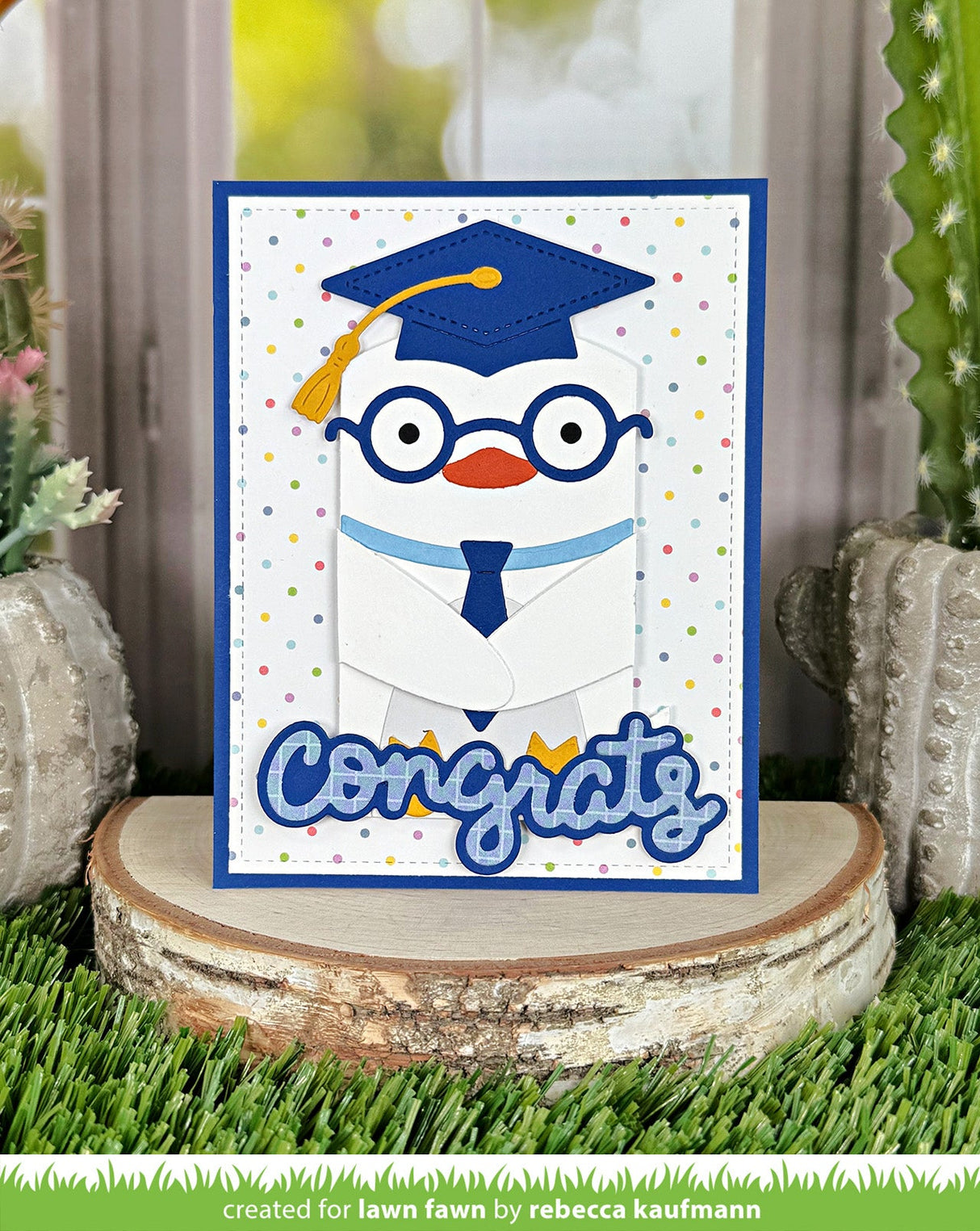 woodland critter huggers graduation add-on