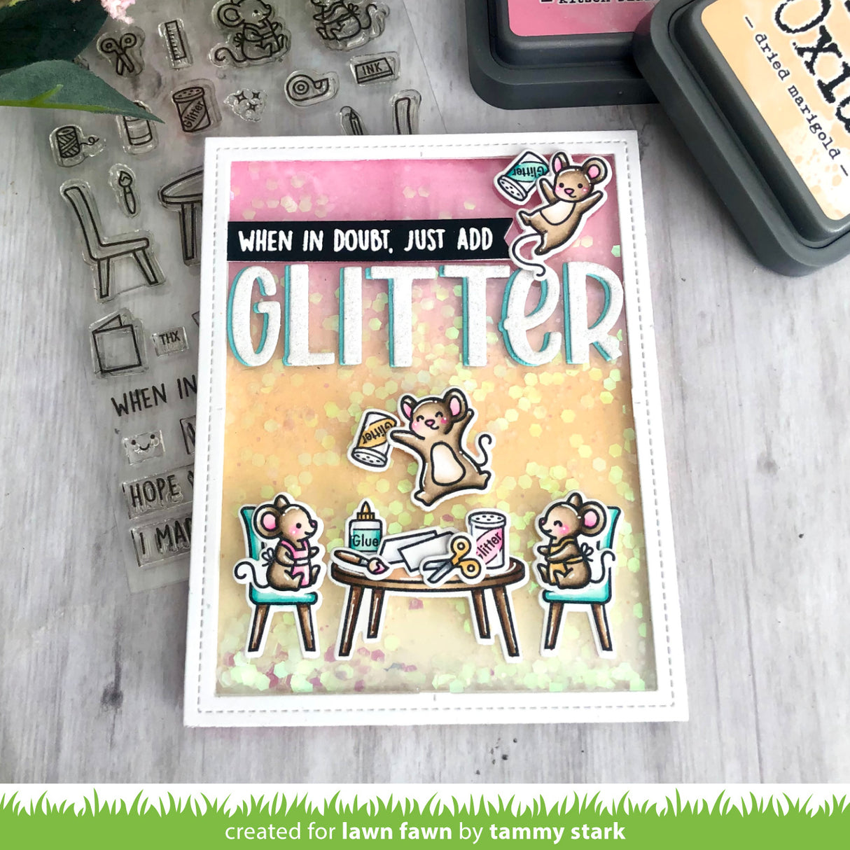 just add glitter