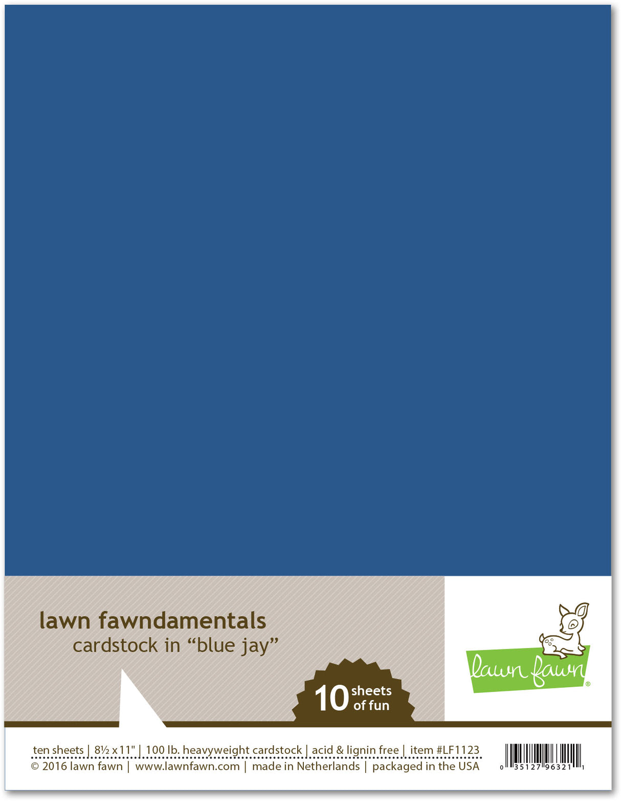 blue jay cardstock