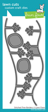 stitched tree borders