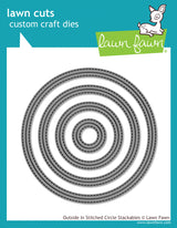 outside in stitched circle stackables