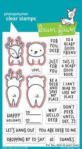 for you, deer lawn cuts