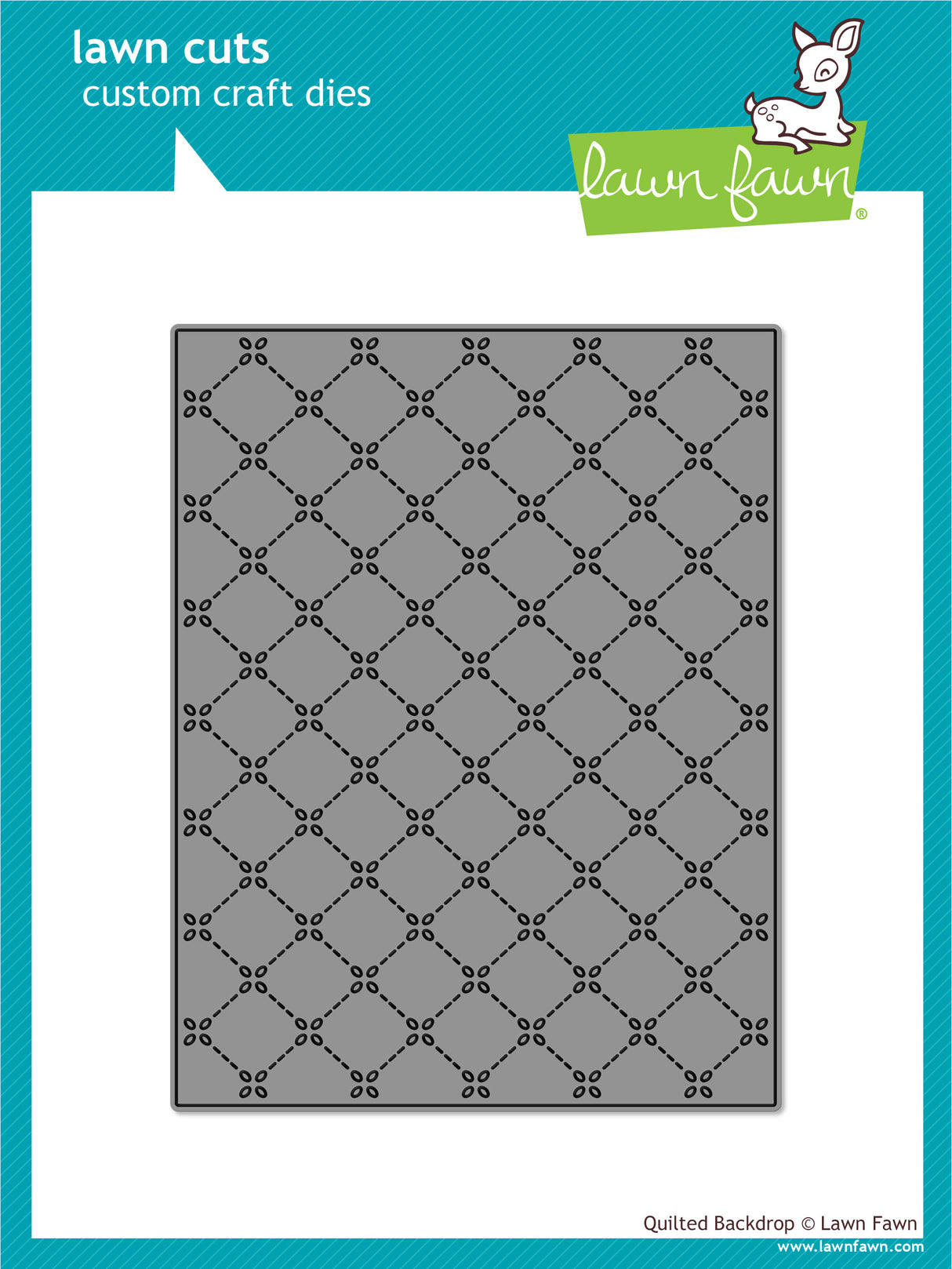 quilted backdrop