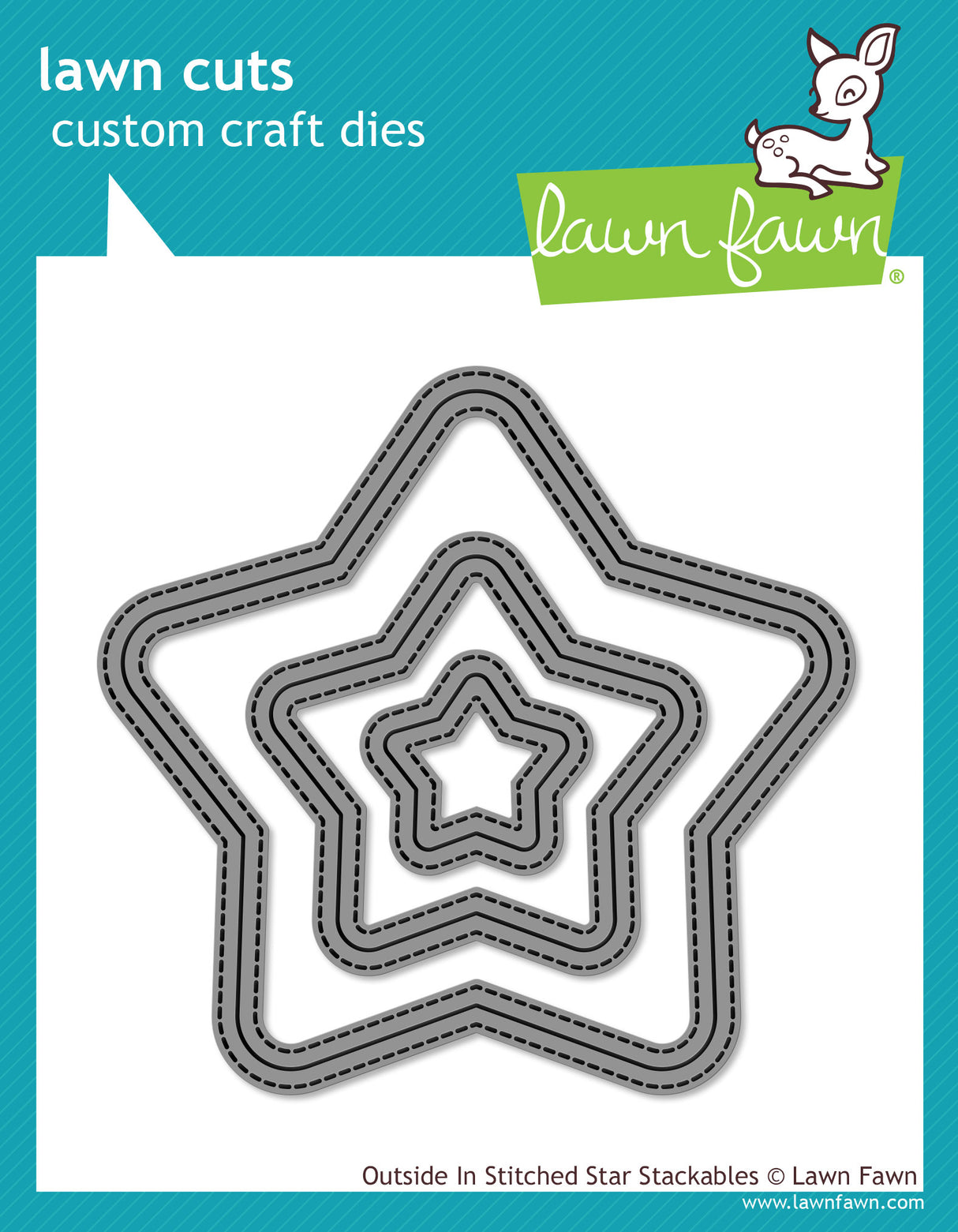 outside in stitched star stackables