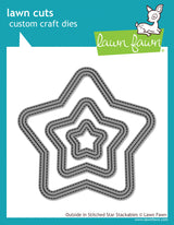 outside in stitched star stackables