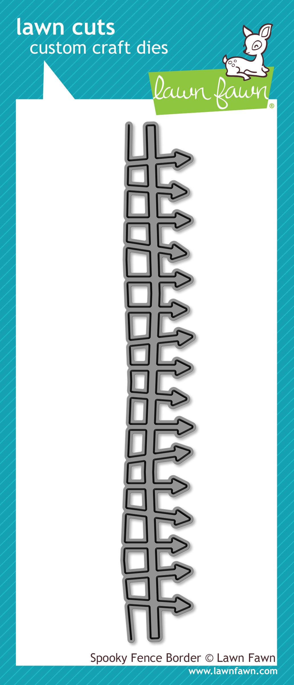 spooky fence border