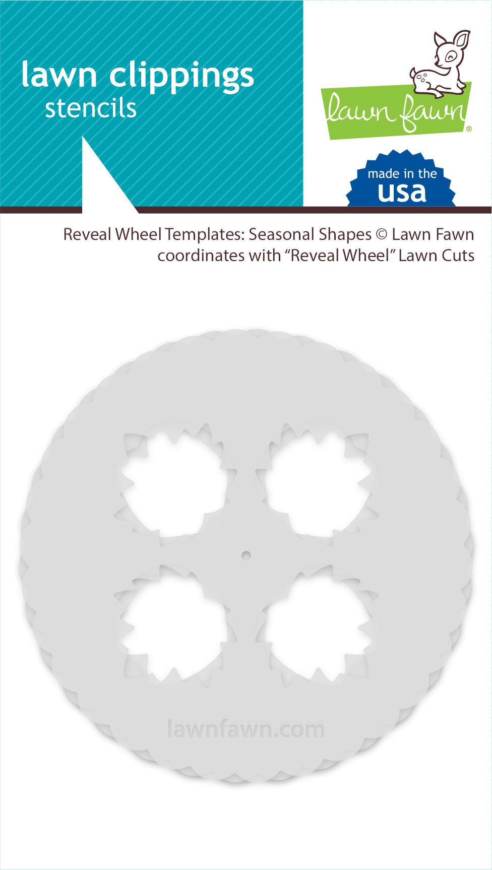 reveal wheel templates: seasonal shapes