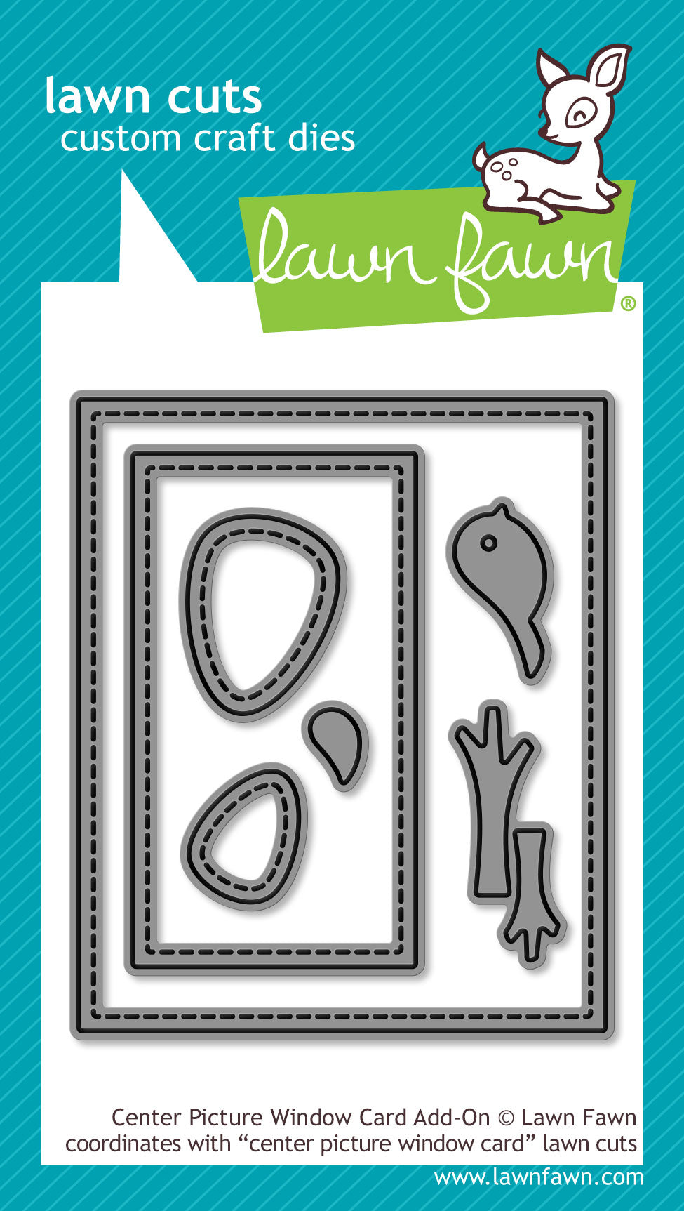 center picture window card add-on