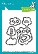 how you bean? christmas cookie add-on lawn cuts