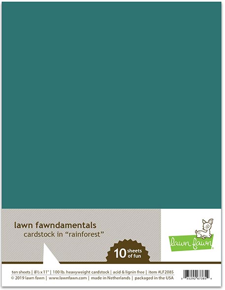 rainforest cardstock