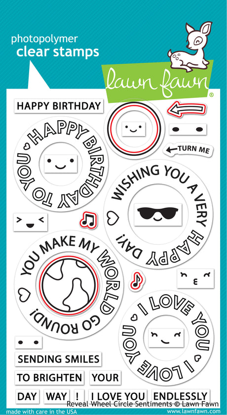 reveal wheel circle sentiments lawn cuts