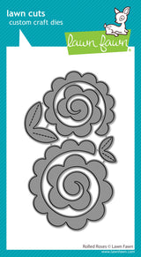 rolled roses