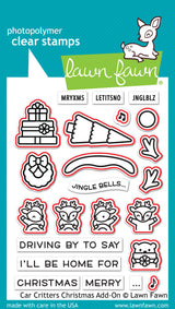 car critters christmas add-on lawn cuts
